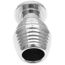 Generique Plug Tunnel en métal Thread Hollow L 7 x 4.8cm